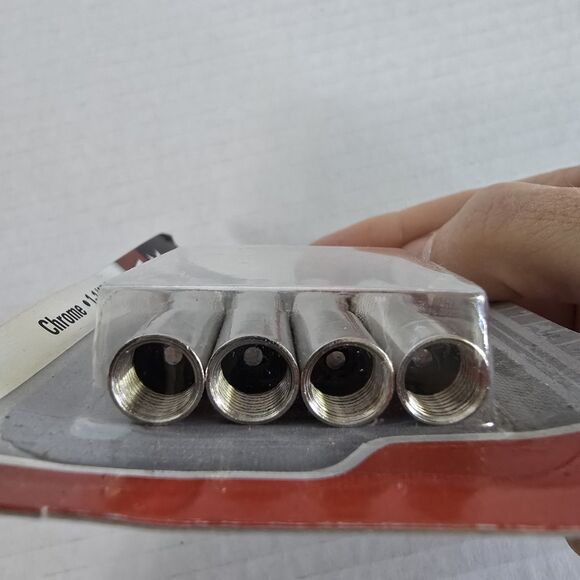 1 1/4" Chrome Valve Extensions For Hard to Reach Tire Valves 15-4971 - Xtra Seal - Picture 7 of 7